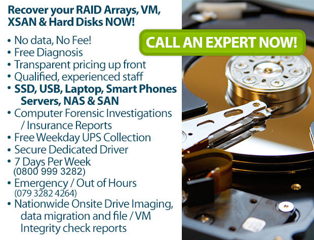 Data Recovery Expert Call a data recovery expert now